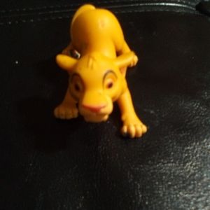 McDonalds happy meal vintage lion king Simba toy collectible used